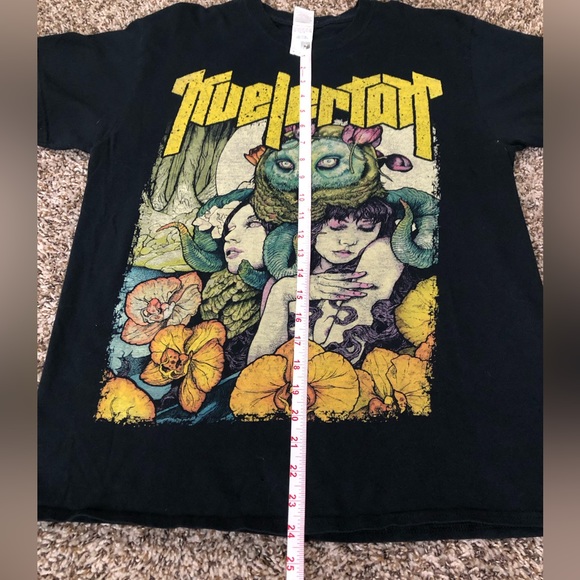 Kvelertak Heavy Metal/Black Doom Metal Octopool Black T-Shirt Sz Medium Men’s - Picture 5 of 6